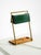 Large Table Lamp with Brass Frame, Teak Base, and Green Lampshade from Temde, 1960s For Sale - Image 10 of 18