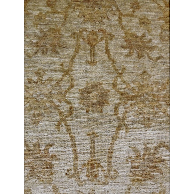Textile Early 21st Century Vintage Hand-Knotted Accent Rug 2'10"x 4'5" For Sale - Image 7 of 9