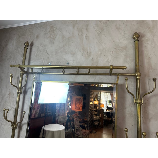 Brass Coat Hook, 1900s For Sale - Image 10 of 16