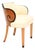 Art Deco Burr Walnut and Leather Armchair, 1930 For Sale