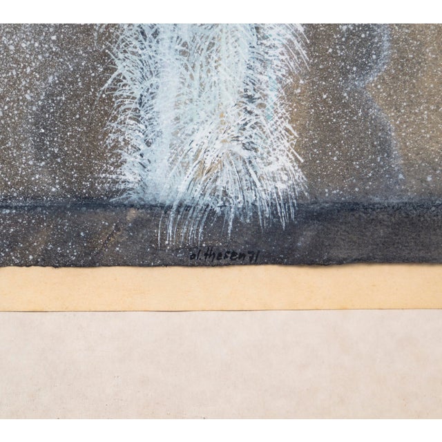 Paper Wolfgang Thesen, Nr. 14, Mixed Media on Paper For Sale - Image 7 of 8