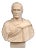 Plaster Bust of Brutus For Sale