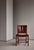 1930s Red Chair in Oak and Nigerian Goat Leather by Kaare Klint for Rud. Rasmussen, 1937 For Sale - Image 5 of 18