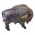 Vintage Hand Carved Ironwood Buffalo Figurine For Sale