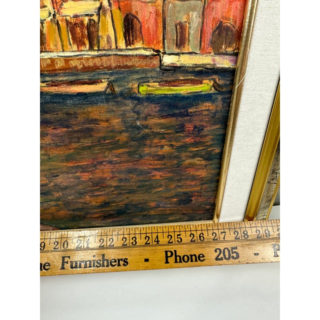 Malcesine on Lake Garda Painting Art by Enzo Leone For Sale - Image 10 of 12