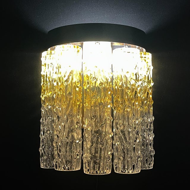 Vintage Wall Lamp Tronchi by Venini, Italy, 1960s For Sale - Image 7 of 15