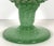 Mid 20th Century 20th Century MCM Italian Empoli Green Knobbly Pedestal Vase With Uv Glow For Sale - Image 5 of 16