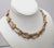 Boucher Vintage Late 1950s Signed Boucher Goldtone Collar Necklace For Sale - Image 4 of 12