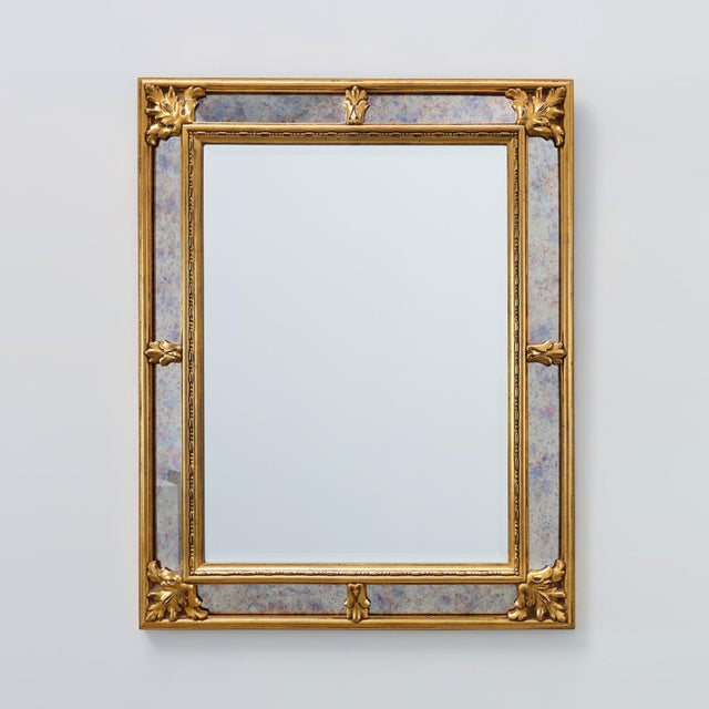 Vintage Baroque Style Gilt Mirror from Deknudt, Belgium, 1950s For Sale - Image 11 of 11