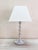 Antique English Limed Oak Table Lamps, 1920s, Set of 2 For Sale - Image 6 of 9