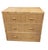 2000 - 2009 Vintage Palm Beach Style Woven Wicker & Pencil Reed 3-Drawer Chest For Sale - Image 5 of 12