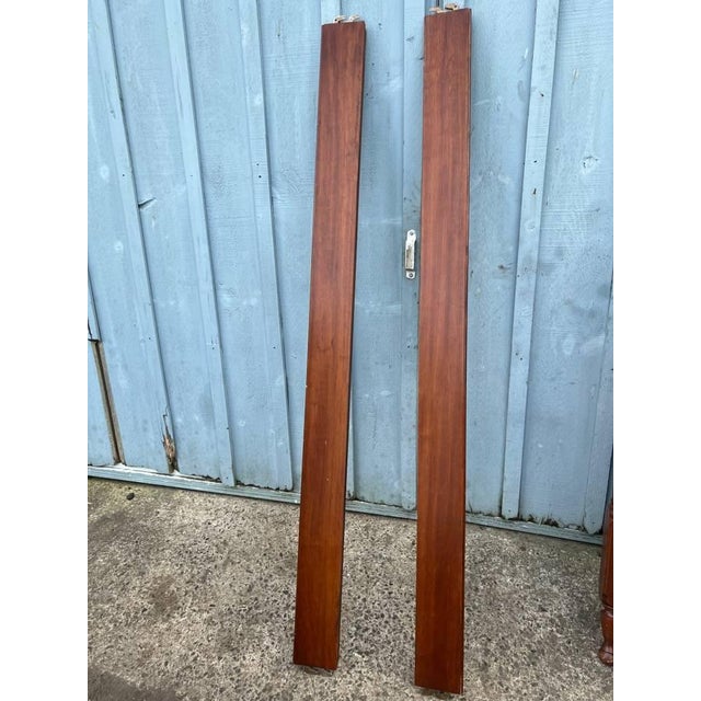 Brown Henkel Harris Traditional Solid Cherry Pineapple Four Poster Queen Bed Frame. For Sale - Image 8 of 18