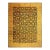 1890s Blue Traditional Geometric Antique Knotted Wool Persian Malayer Gallery Rug For Sale