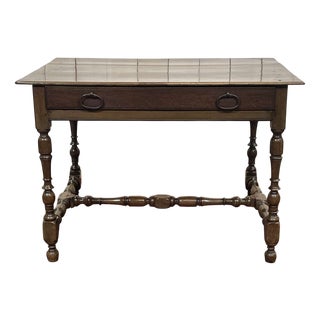 Antique Desk in Walnut and Oak, 1800s For Sale