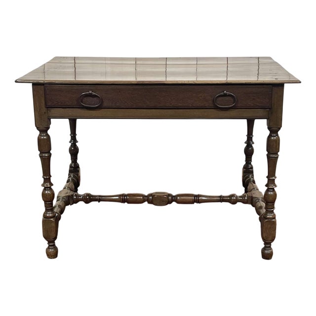 Antique Desk in Walnut and Oak, 1800s For Sale