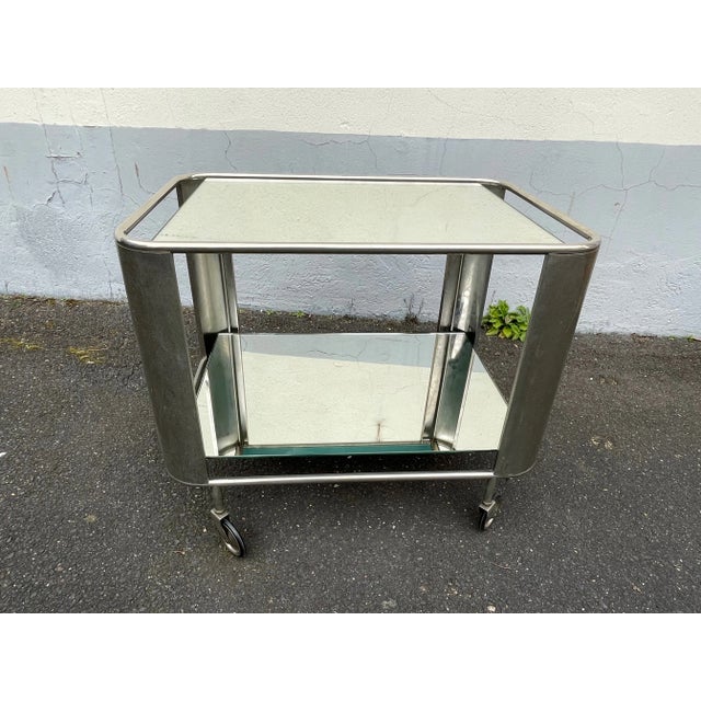 French Art Deco Bar Cart, 1930s For Sale - Image 11 of 11