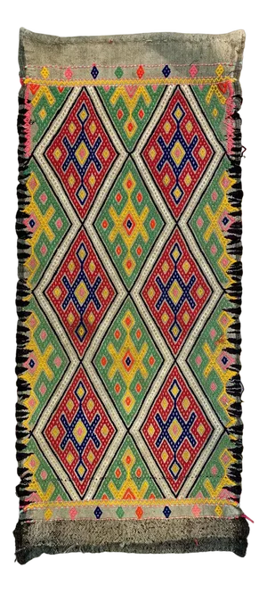 Vintage Turkish Mini Wool Kilim Rug