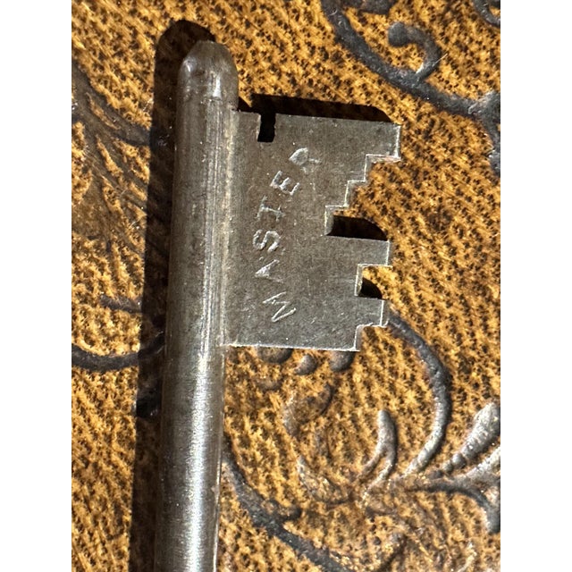 Antique English Iron Safe, 1890s For Sale - Image 15 of 18
