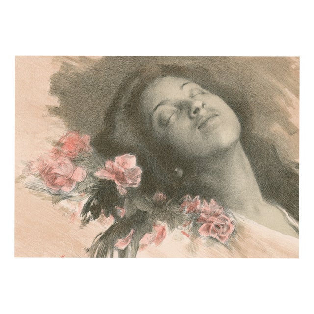 Albert-Émile Artigue, Albine, 1898, Lithograph on Paper For Sale