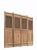 Chinese Early 19 Century Large Antique Chinese Lattice Screen Door- a Set of 4 Screen Panels For Sale - Image 3 of 7