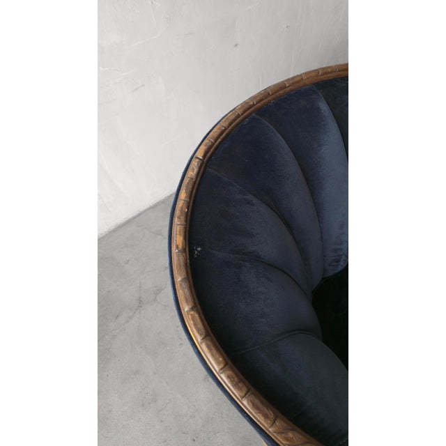 Antique 1930's French Art Deco Club Chair For Sale - Image 11 of 11