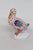 Mid-Century Modern Herend Hungary Duck Figurine Hand Painted Red Fishnet Gilded Porcelain 4765b For Sale - Image 3 of 10