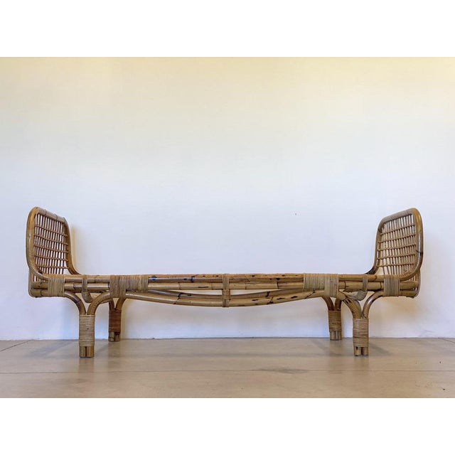 Tito Agnoli Set of Bamboo Daybeds by Tito Agnoli, 1970 For Sale - Image 4 of 17