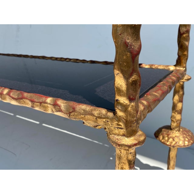 Global Views Giacommeti Style Wrought Iron Console Table For Sale - Image 12 of 13