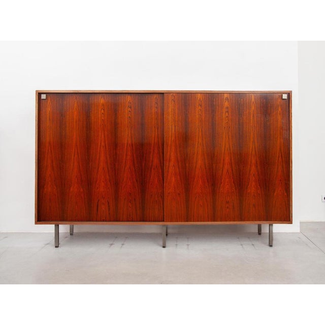 Vintage High Sideboard by Alfred Hendrickx for Belform, 1960s For Sale - Image 3 of 18
