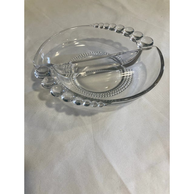 Vintage Duncan Miller Candlewick Divided Relish Dish For Sale In Oklahoma City - Image 6 of 6