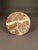 Italian Neoclassical Marble Top Lamp Table With Mahogany & Brass Base, Circa 1950 For Sale - Image 12 of 12