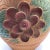 Large Hand Thrown 3 Handle Terra-Cotta Vase Floral Decorated For Sale - Image 10 of 13