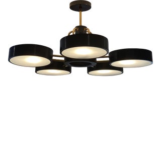 Van Den Akker Overhead Lighting Fixture For Sale