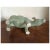 Celadon Antique Late Qing Chinese Monochrome Porcelain Figure of an Ox in Celadon Glaze C. 1890 For Sale - Image 8 of 11