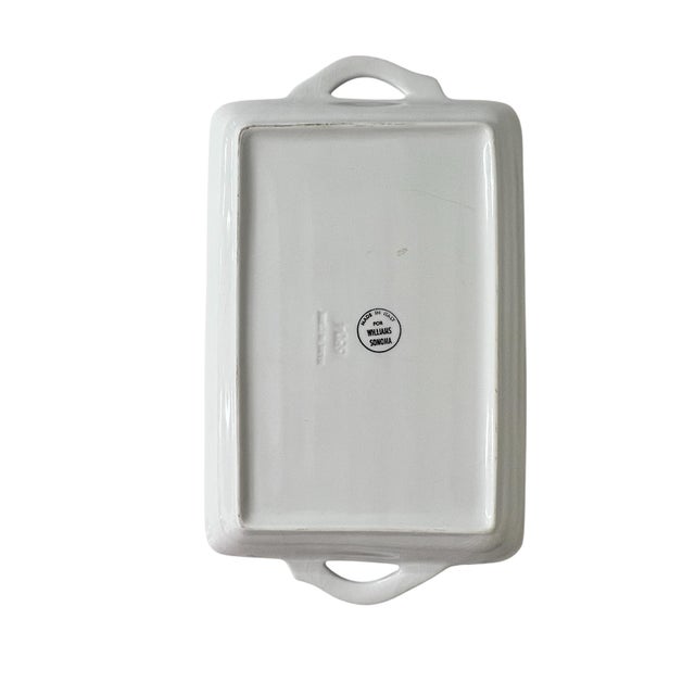 Farmhouse Asparagus Serving Platter, Made in Italy for Williams-Sonoma For Sale - Image 3 of 4