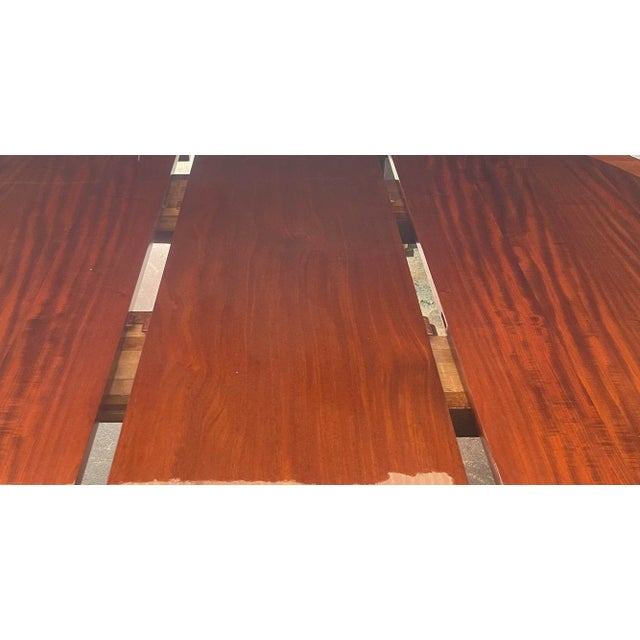 Exceptional Large French 19th C. Louis XVI Style Dining Table With Gilt Bronze Mounted W/ Five Extensions For Sale In Los Angeles - Image 6 of 6