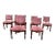 Antique Victorian Eastlake Style Upholstered Dining Chairs For Sale