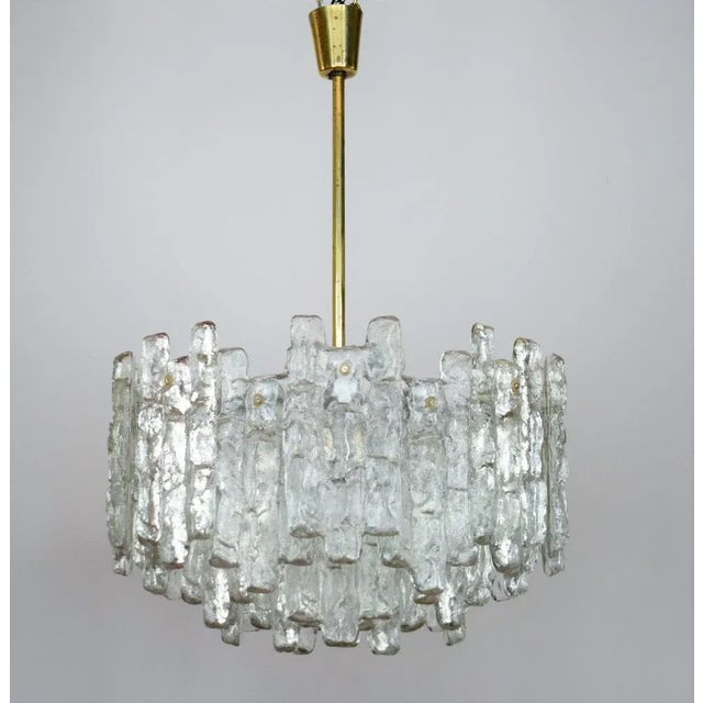Very Large Austrian Soria Chandelier by J.T. Kalmar for Kalmar, 1960s For Sale - Image 6 of 6