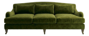 Sophie Conran Felix 4 Seater Sofa in Moss Velvet