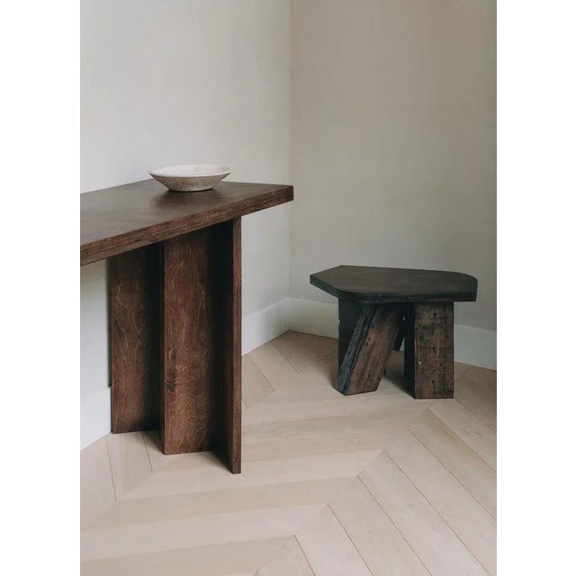 Wood Stool by Goons For Sale - Image 4 of 6