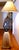 Vintage Chi Wara Inspired Life Sized Hand Carved Floor Lamp For Sale - Image 13 of 13