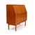 Wood Vintage Danish Mid-Century Teak Secretary Desk by Bernhard Pedersen & Sons For Sale - Image 7 of 12