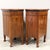 Italian Empire Bedside Tables in Walnut, Set of 2 For Sale - Image 5 of 13
