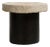 Iron Side Table with Stone Top, Antique, China, Early 20th Century For Sale