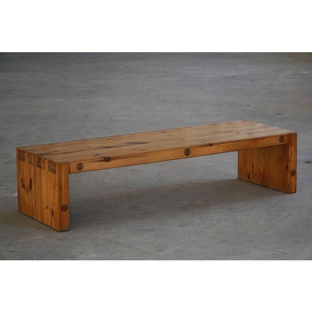 1970s Modern Swedish Bench Early Model Zink by Roland Wilhelmsson, 1972 For Sale - Image 5 of 17