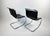 Ludwig Mies van der Rohe MR10 Chairs by Ludwig Mies Van Der Rohe for Knoll International, 1970s, Set of 2 For Sale - Image 4 of 10