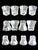 1960s Libbey Glass Textured St. Regis "On-the-Rocks" Tumblers, Set of 6 For Sale - Image 9 of 10