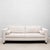 Cream Modern Cream Velvet Sofa by Mogul For Sale - Image 8 of 10