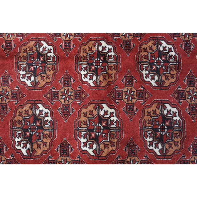 1990s Hand Knotted Vintage Floor Rug -5' 5'' X 3' 9'' For Sale - Image 12 of 13