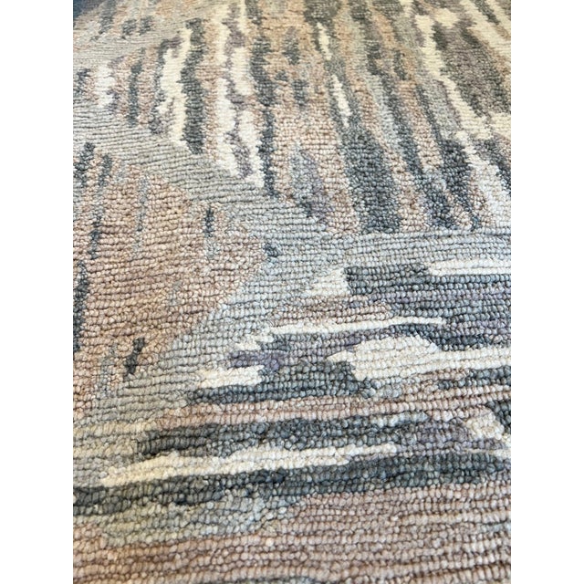 Modern Modern Nepalese Jute Haze Tamarian Rug For Sale - Image 3 of 8